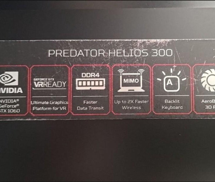 Acer Predator helios 300