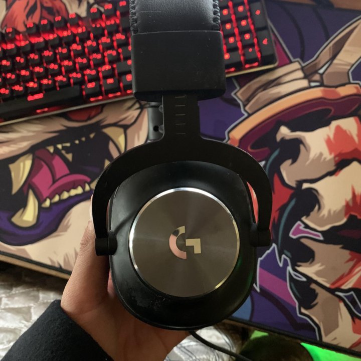 Наушники logitech pro x