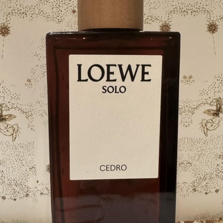 ТУАЛЕТНАЯ ВОДА LOEWE solo cedro 100мл