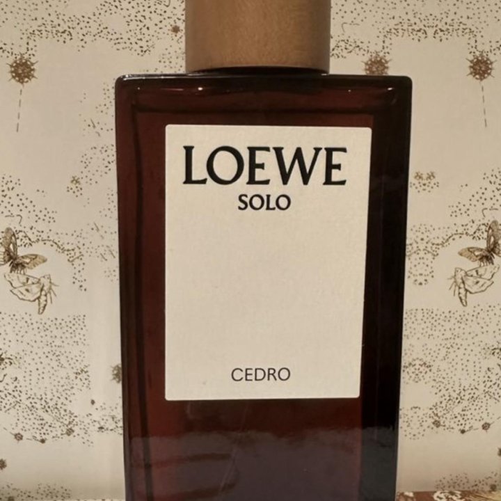 ТУАЛЕТНАЯ ВОДА LOEWE solo cedro 100мл