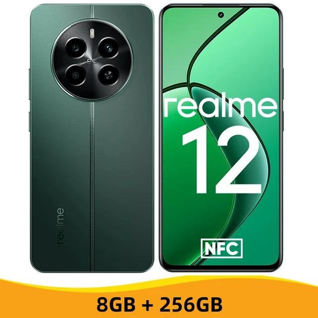 Смартфон Realme 12 4G 256Гб \ 8Гб (+8Гб)\новый