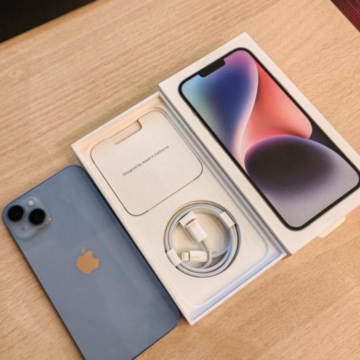 НОВЫЙ! iPhone 14 Plus 128gb blue