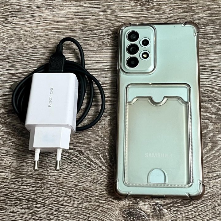 Samsung Galaxy A73, 8/256GB, Green(Ростест)