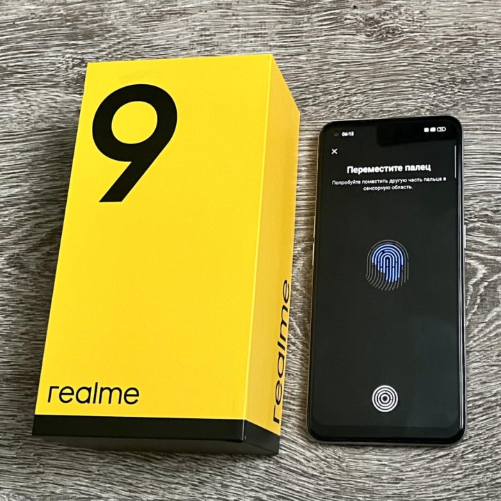 Realme 9, 6/128GB, White(Ростест)