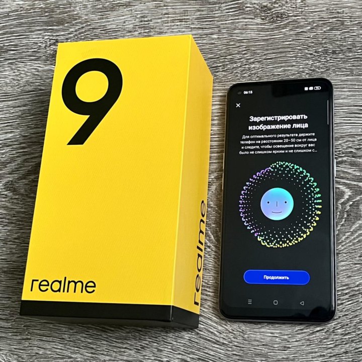 Realme 9, 6/128GB, White(Ростест)