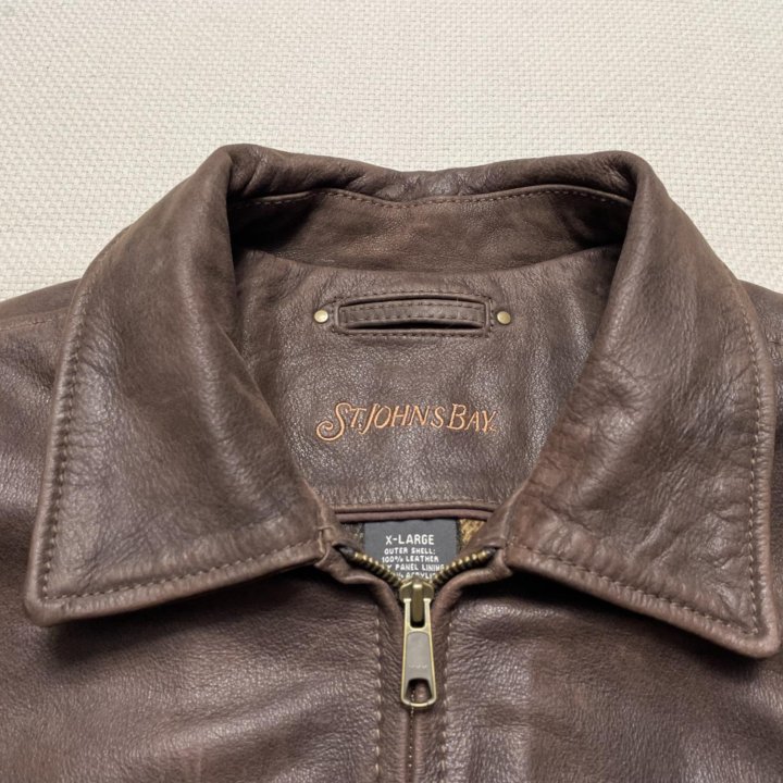 St. John's Bay Journeyman Leather Jacket