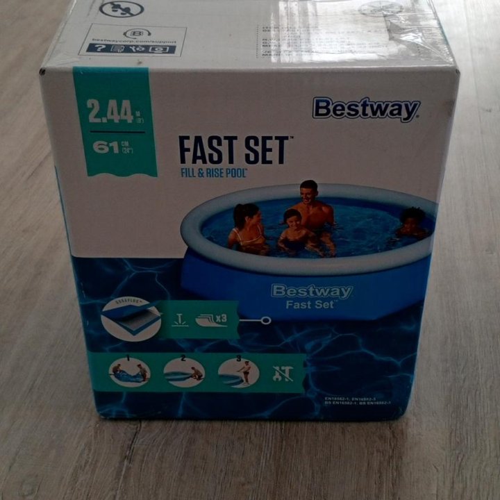 Бассейн Bestway 2.44/61