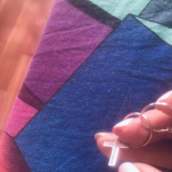 Серьги ✈️ Серебро 