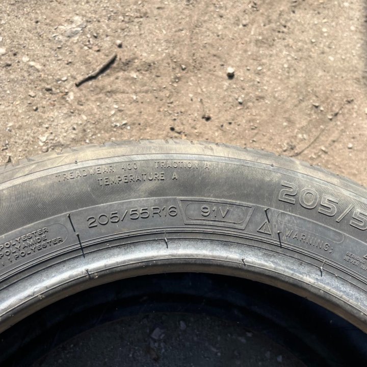 2 шт Лето Michelin Energy Saver 205/55 R16 91V