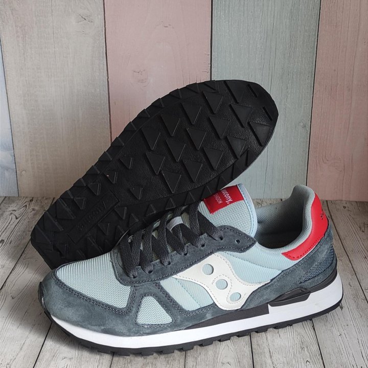 КРОССОВКИ МУЖСКИЕ ЗАМШЕВЫЕ SAUCONY SHADOW