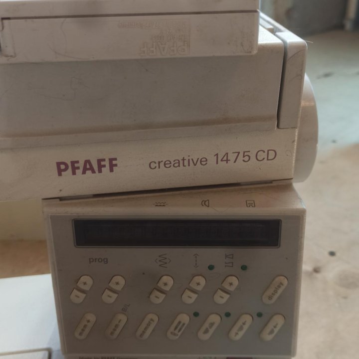 Швейная машинка pfaf creative 1475 CD 2шт+планшет