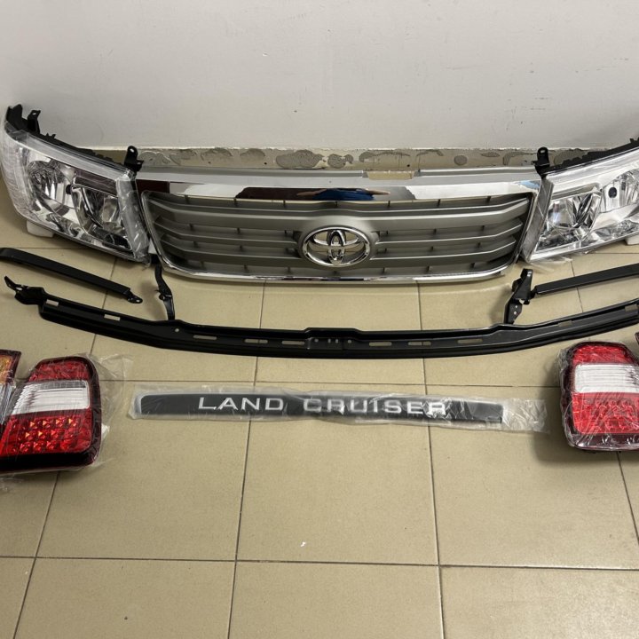 Land Cruiser 100 комплект рестайлинга в 2006-2007