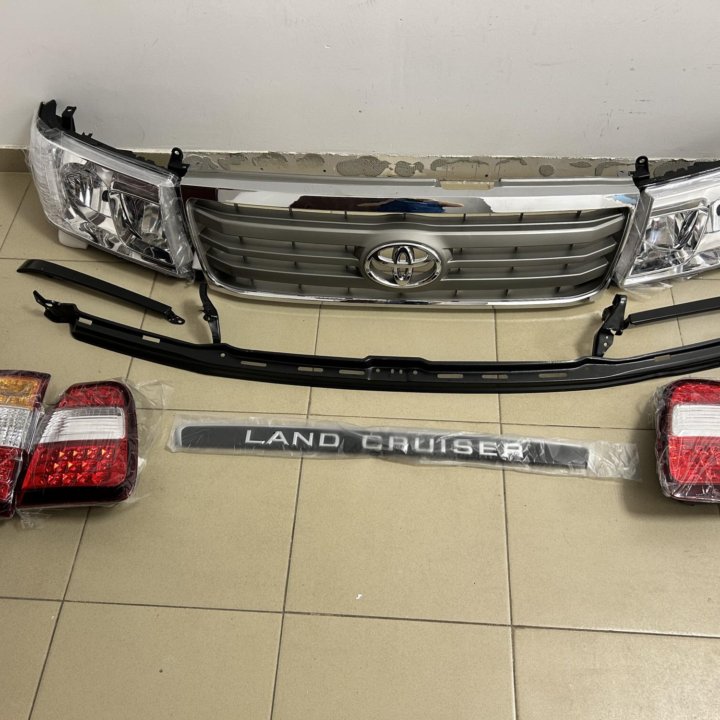 Land Cruiser 100 комплект рестайлинга в 2006-2007