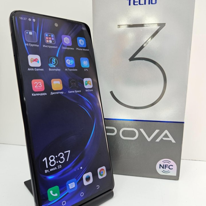 Tecno Pova 3(6+3/128)Gb НОВЫЙ