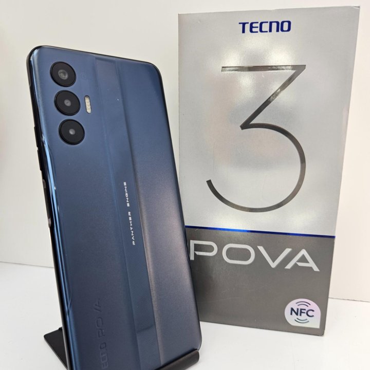 Tecno Pova 3(6+3/128)Gb НОВЫЙ