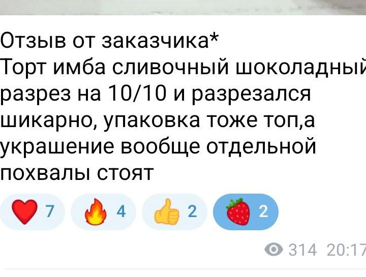 Торты на заказ