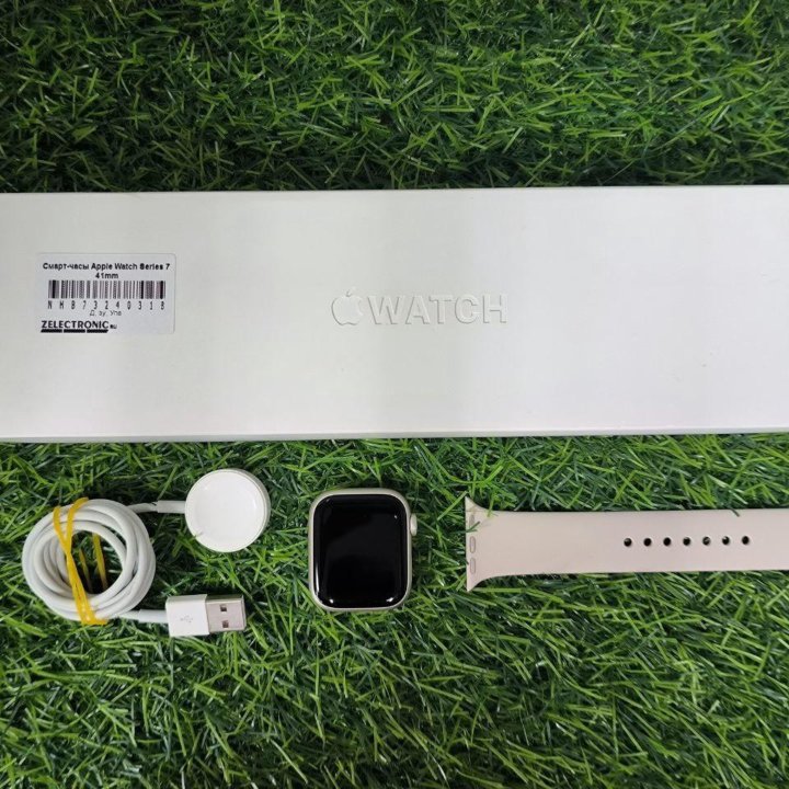 Смарт-часы Apple Watch Series 7 41mm (хорош. сост)