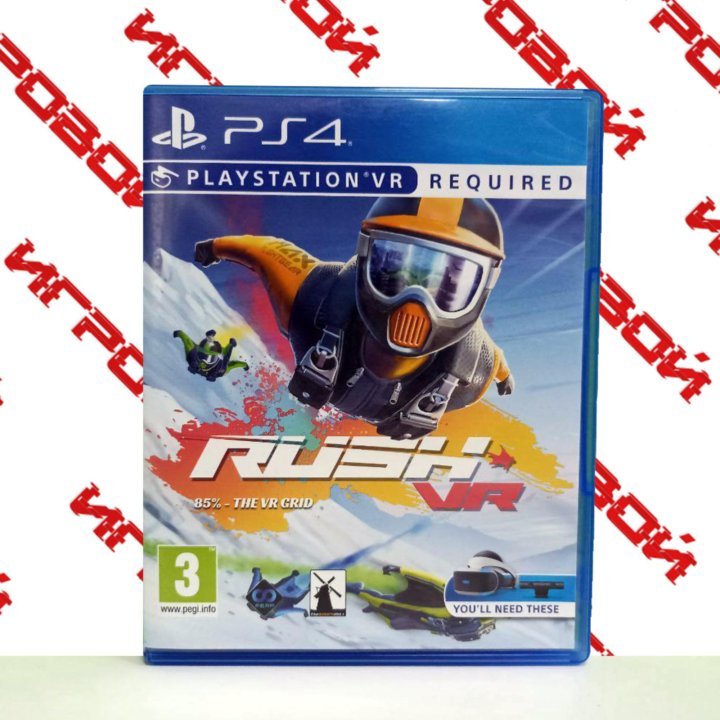 Игра Rush VR [PS4, Playstation 4] Диск