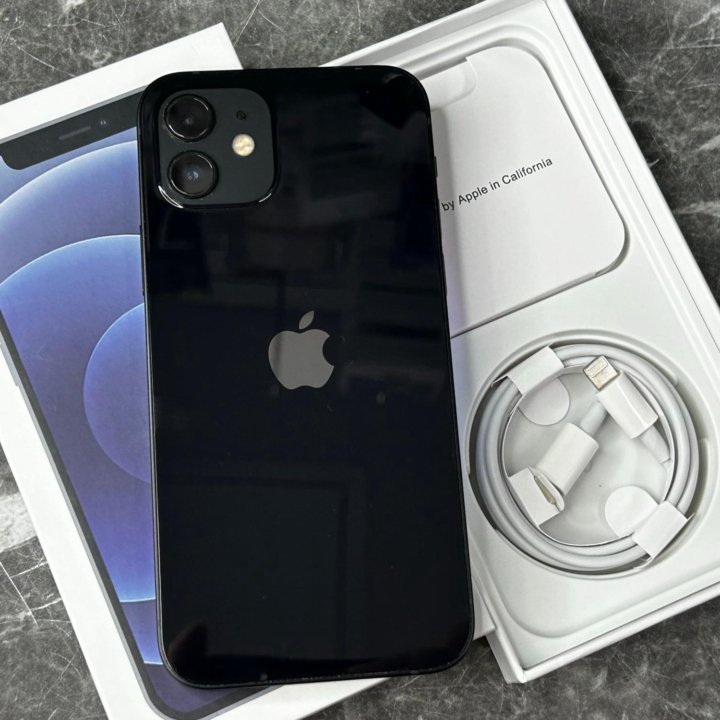 Apple iPhone 12 128Gb Black 2 Физ Сим