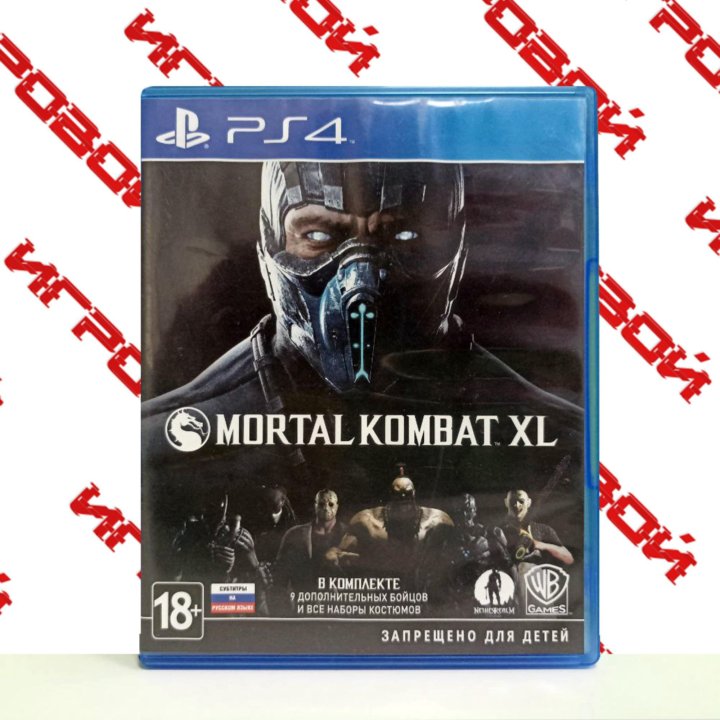 Игра Mortal Kombat XL [PS4, Playstation 4] Диск