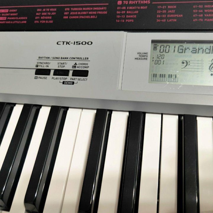 Синтезатор Casio CTK-1500 , доставка