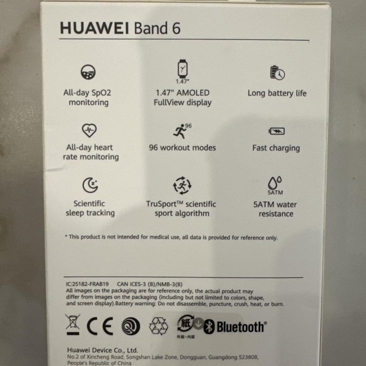 Умный браслет HUAWEI Bend 6