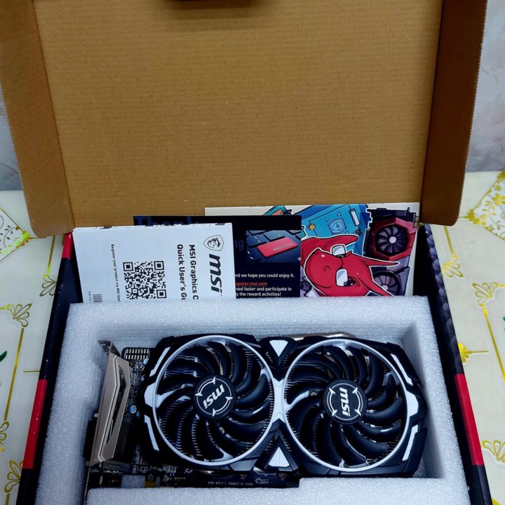 Видеокарта MSI Armor RX 570 8GB