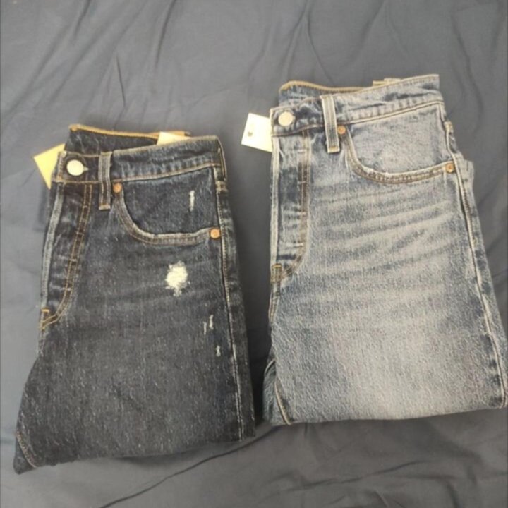 Джинсы levis 501 w26 w28