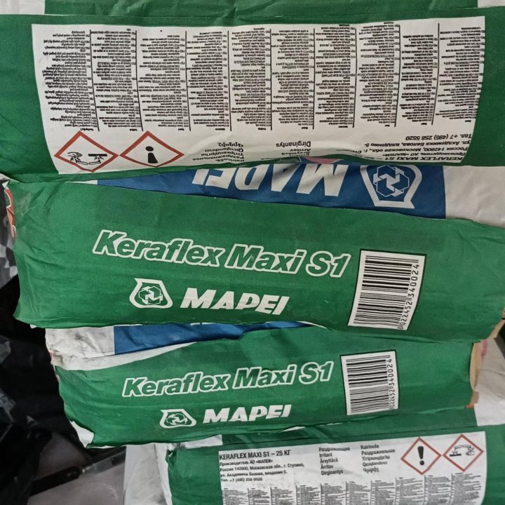 Плиточный клей . MAPEI KeraflexMaxi S1