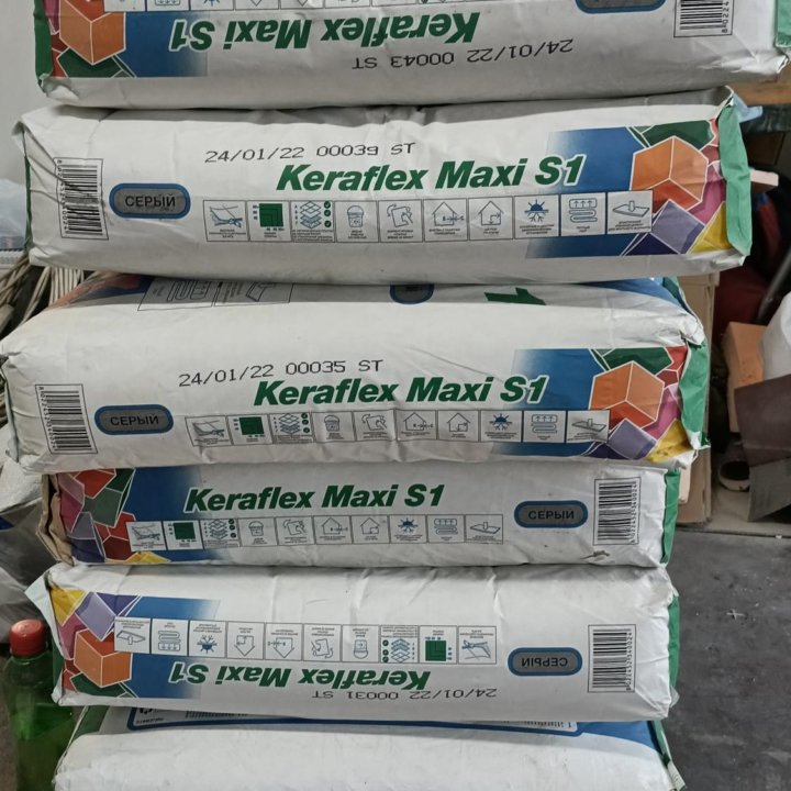 Плиточный клей . MAPEI KeraflexMaxi S1