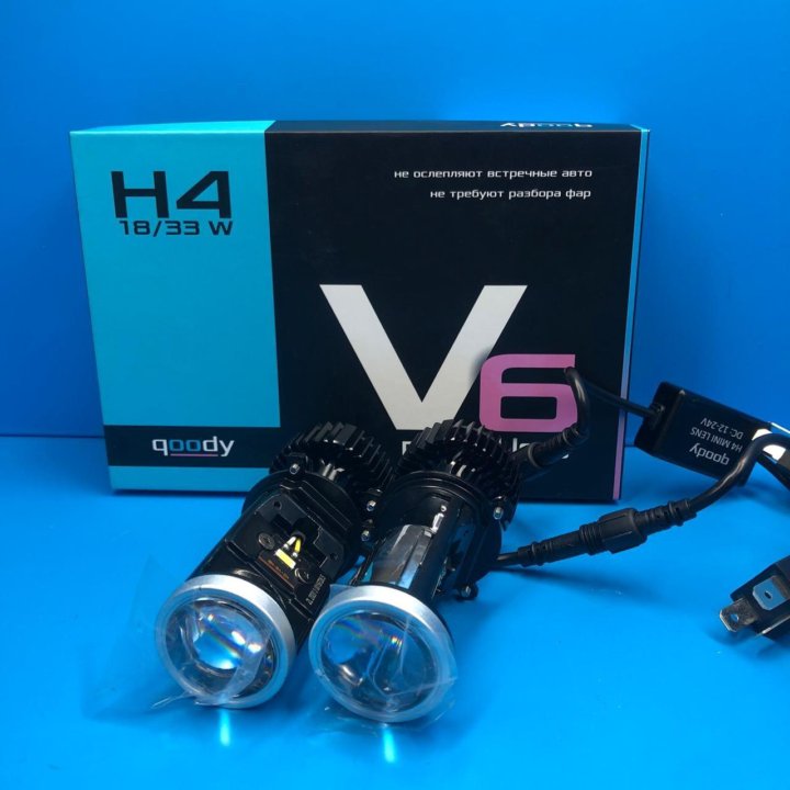 Лампы Mini Lens led v6