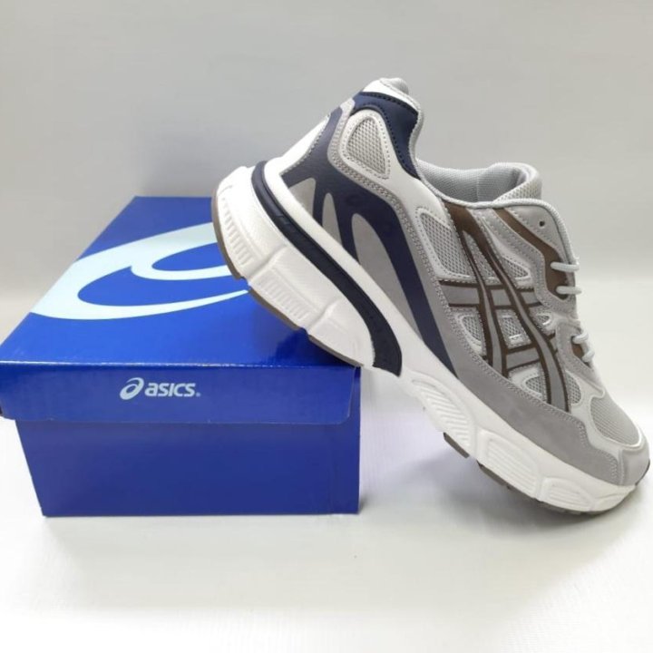 Кроссовки Asics размеры 44-46 артикул 125 свет/сер