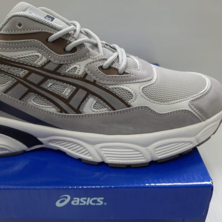 Кроссовки Asics размеры 44-46 артикул 125 свет/сер