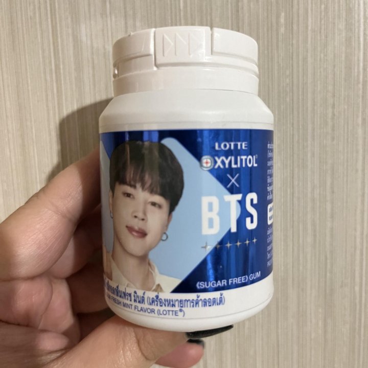 Жевательная резинка Xylitol BTS Jimin БТС Чимин