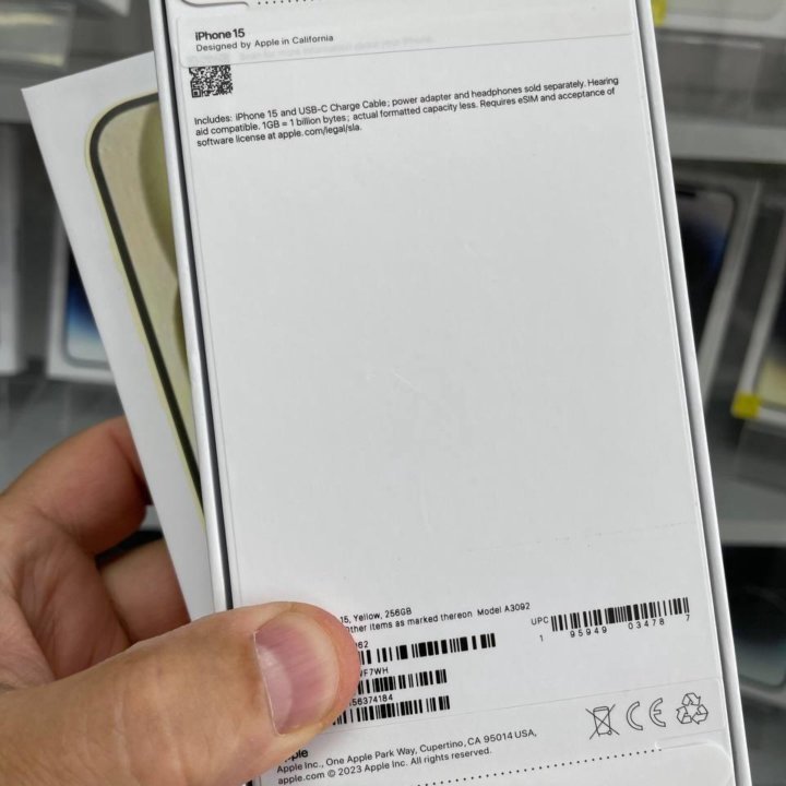 Applе iРhоne 15 256Gb Yellow NEW