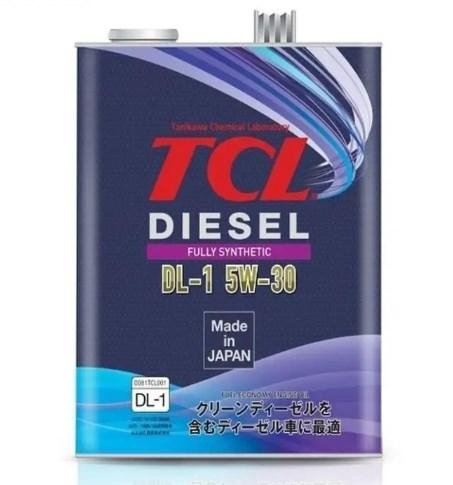 Масло моторное TCL Diesel DL-1 5w30 синтетика 4 литра