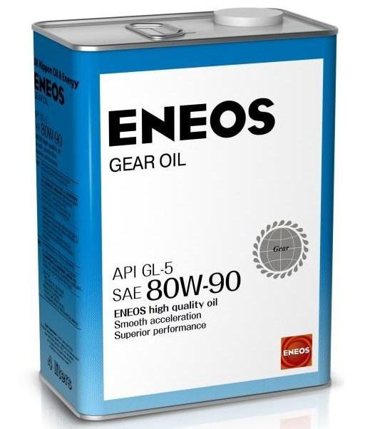 Масло трансмиссионное для МКПП Eneos Gear GL-5 80w90 4 литра