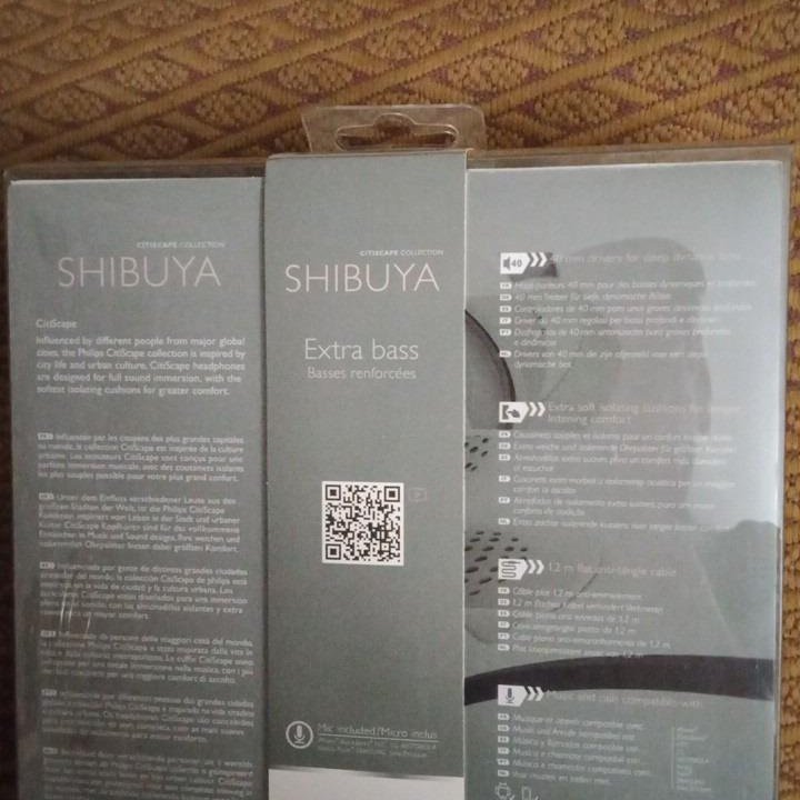 проводные наушники Philips Shibuya SHL5205WT