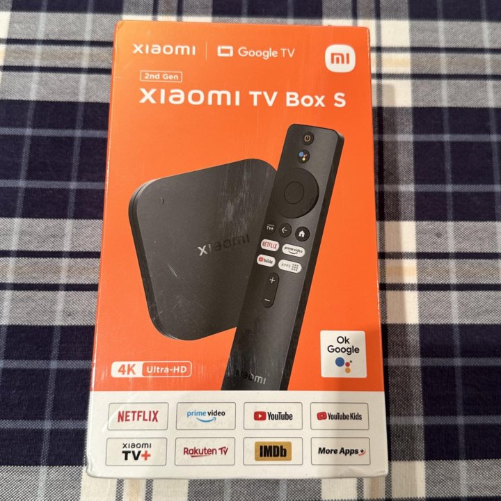 Xiaomi TV Box S 2nd Gen (НОВЫЙ)