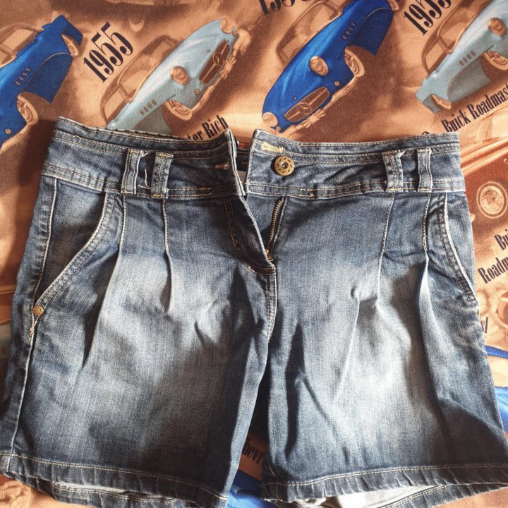 Шорты джинсовые