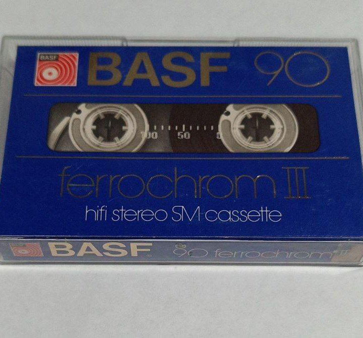 BASF 90 ferrochrome III hifi stereo SM cassette