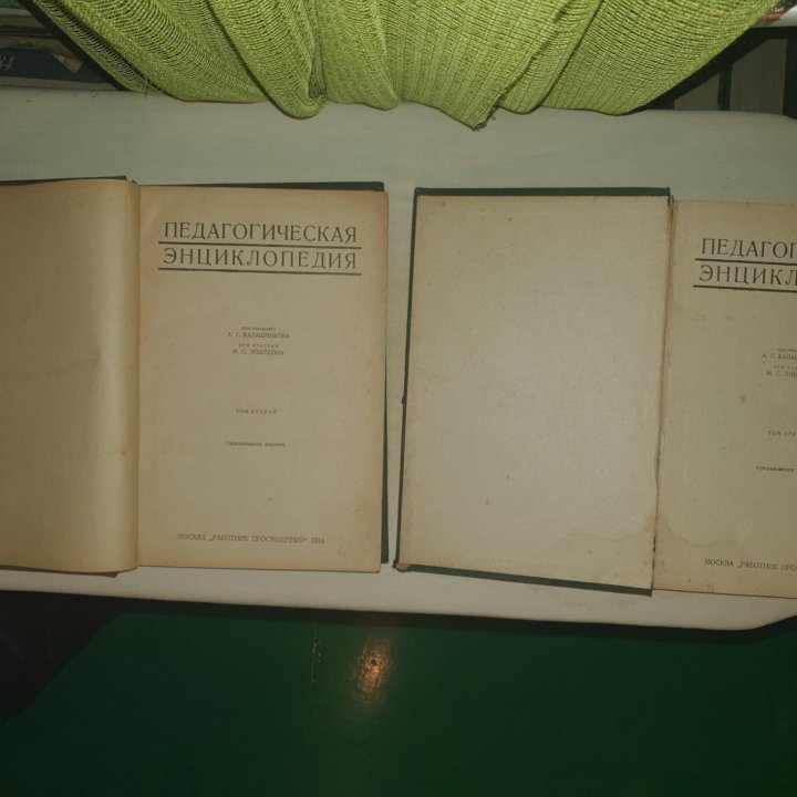 Педагогическая энциклопедия 1930 т 2,3