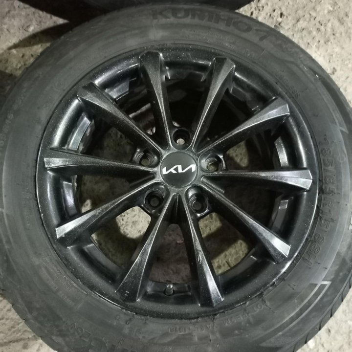 Летние колеса R15 5x114.3, 185/65R15 Kumho (7683)