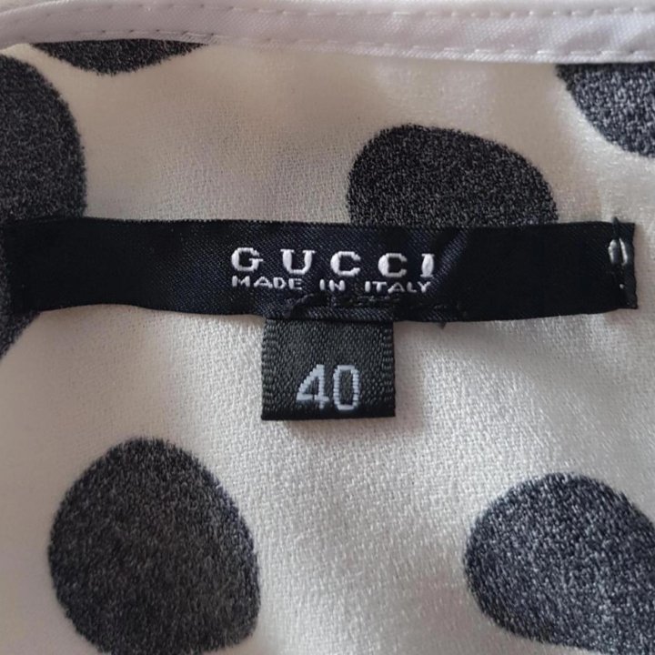 НОВОЕ ПЛАТЬЕ GUCCI ШЁЛК РАЗ.44/46 ОРИГИНАЛ ИТАЛИЯ