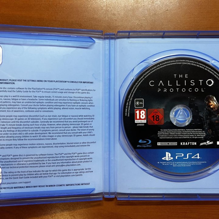 Игра The Callisto Protocol на PS4