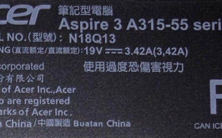 Ноутбук Acer Aspire 3 A315