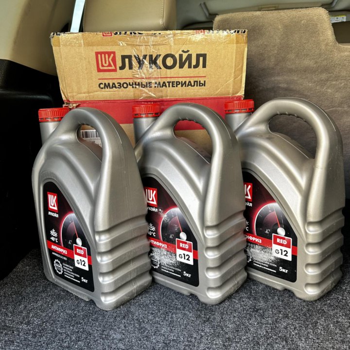 Антифриз G12 красный LUKOIL