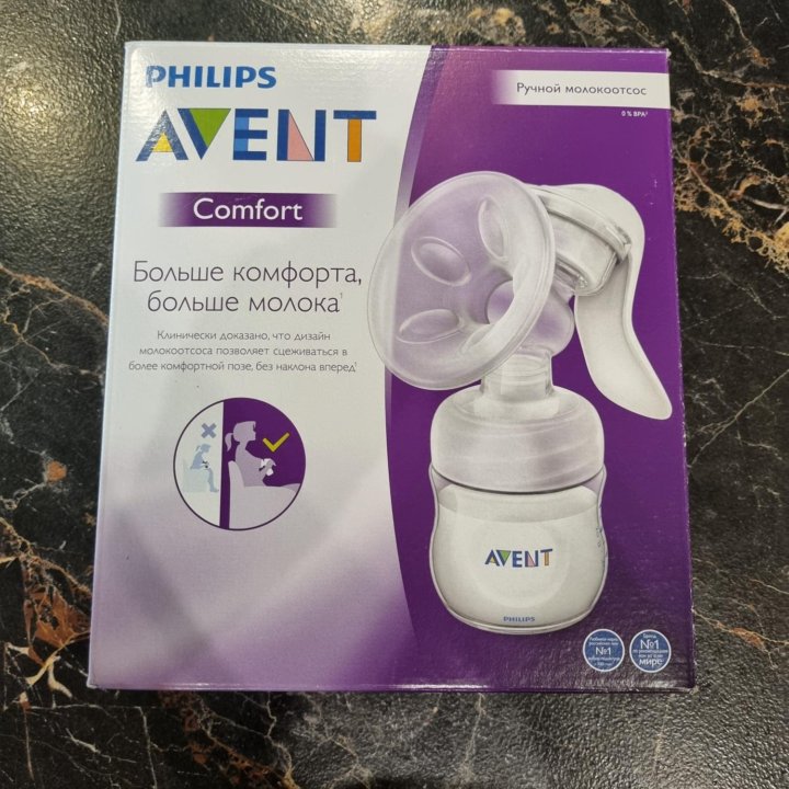 Молокоотсос philips avent ручной