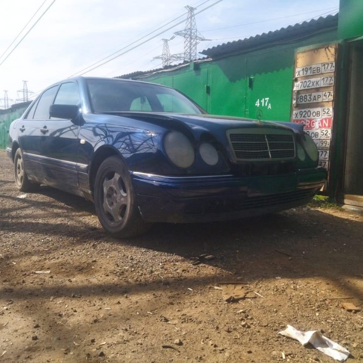 Mercedes benz w210 по кускам