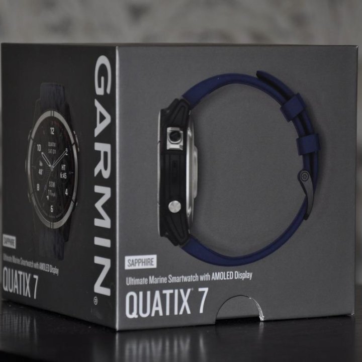 Garmin Quatix 7 Sapphire (новые, запечатанные)